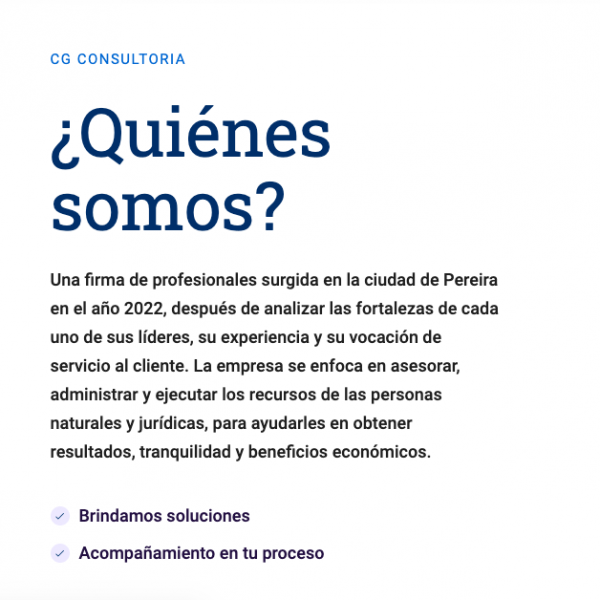 Consultorias CG